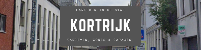 Parkeren kortrijk Belgie
